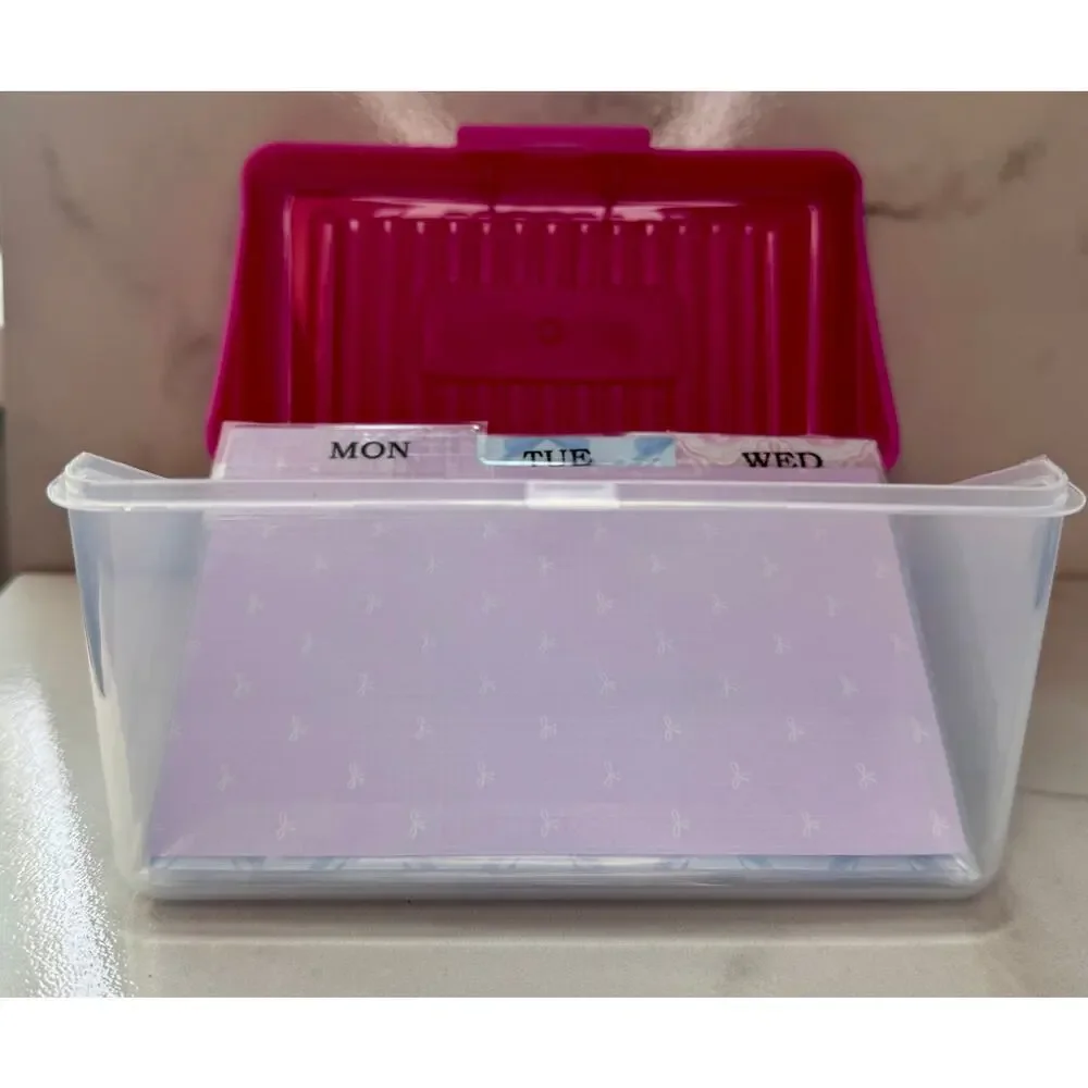ADHD Notecard planner start up kit
